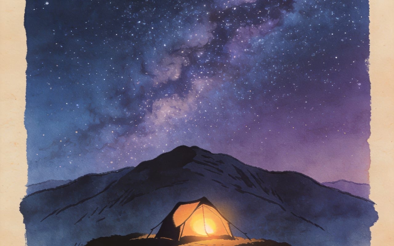 【高清壁纸】星空与银河：一组适合深夜独处时换上的静谧壁纸（手机+电脑）